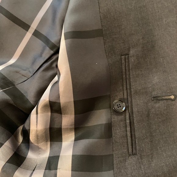 Burberry Children Boys Suit jacket Blazer dark grey - Picture 5 of 10